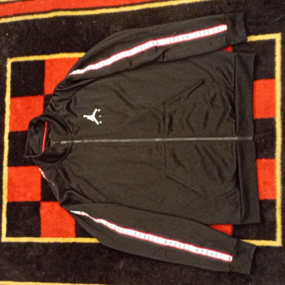 Jordan Black Full-Zip Jacket
